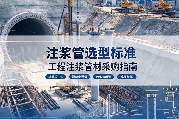 平果注浆管选型标准